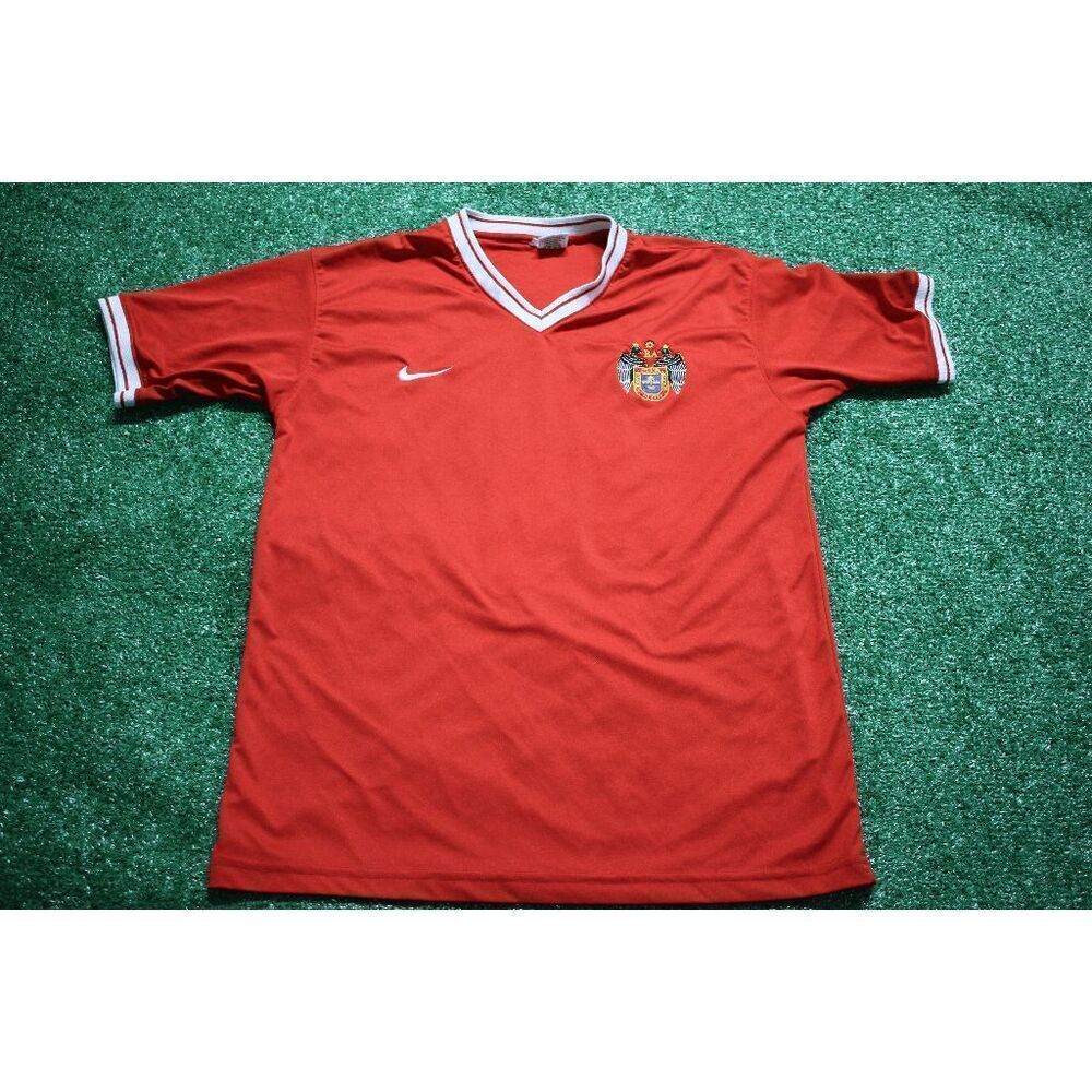 Nike Club Barrios Altos Soccer Jersey Red #28 - Men's Medium